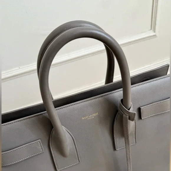 Saint Laurent Sac Du Jour Gray - Picture 5 of 5